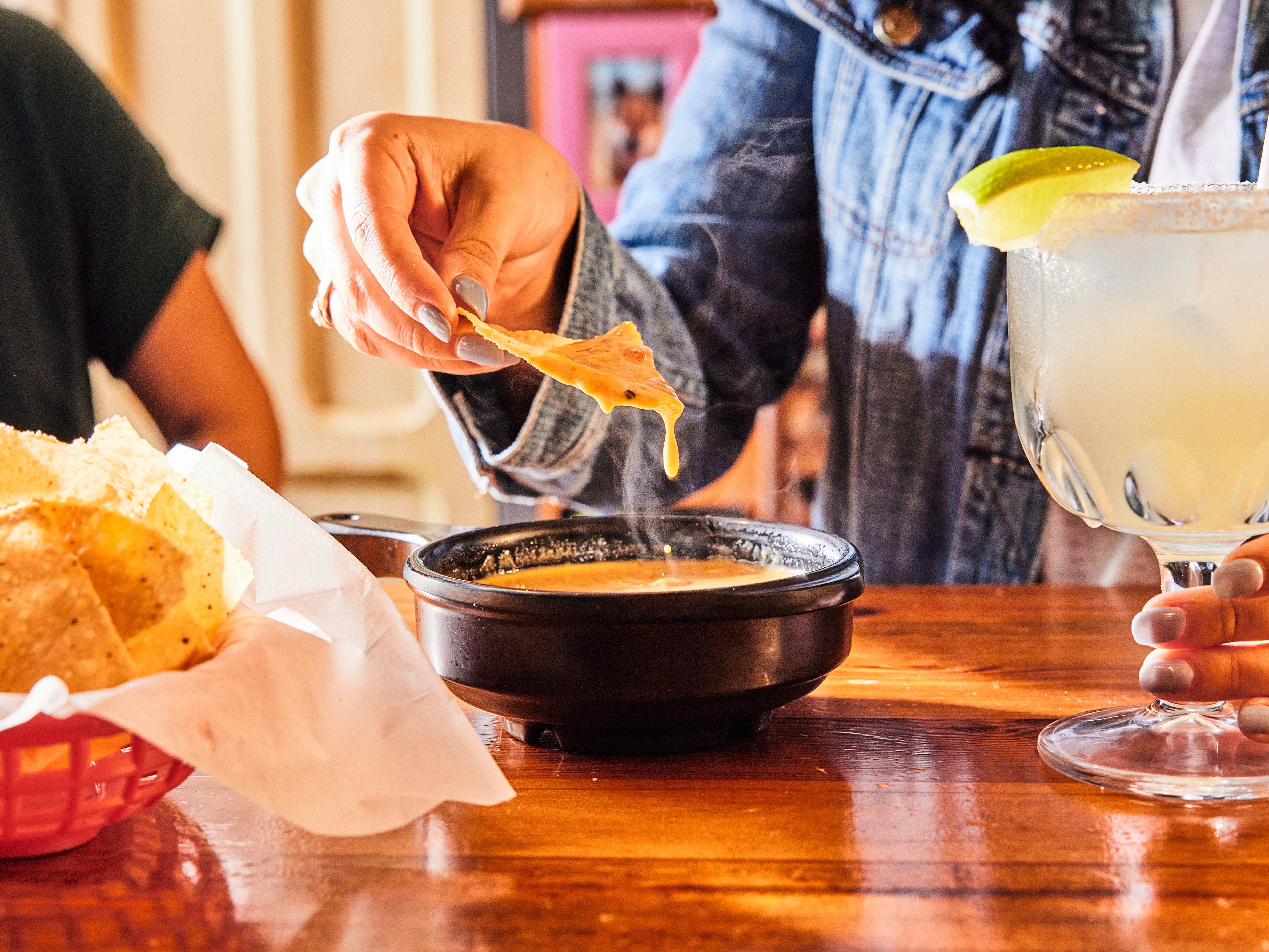 Queso and Rocks Rita